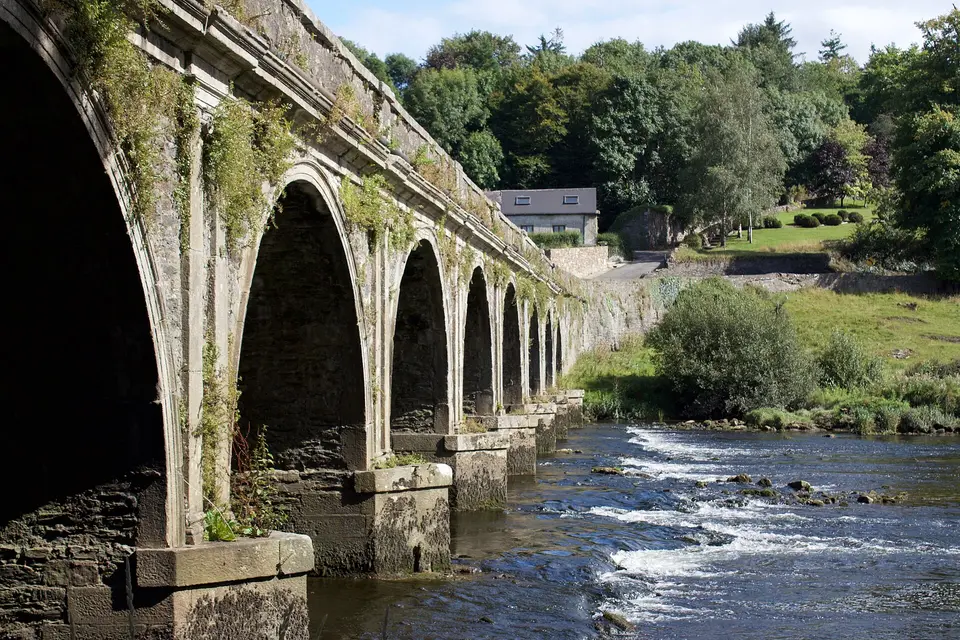 County Kilkenny, Inistioge Bridge.