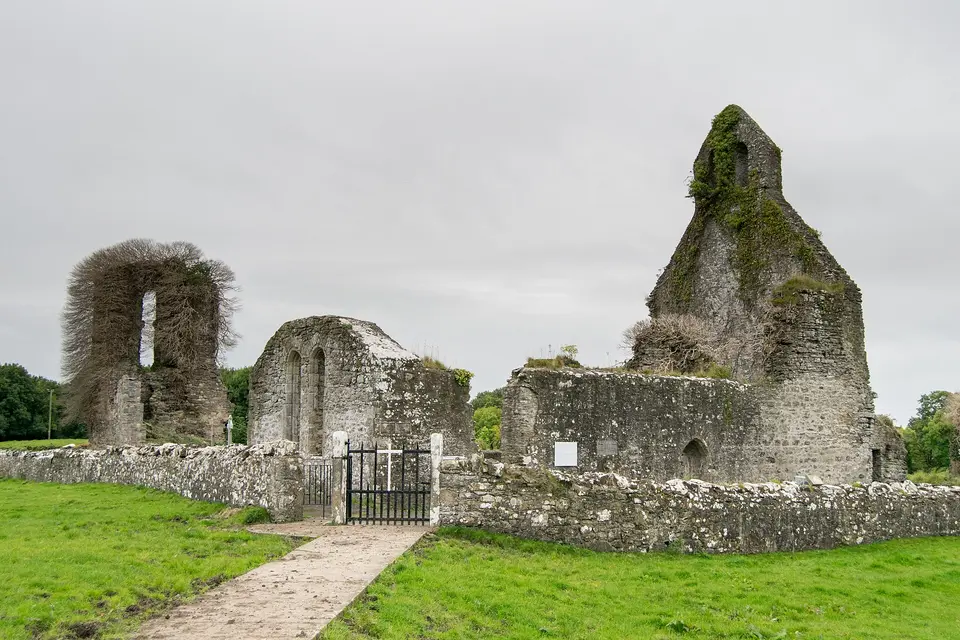 County Longford, Abbeyshrule Monastery.
