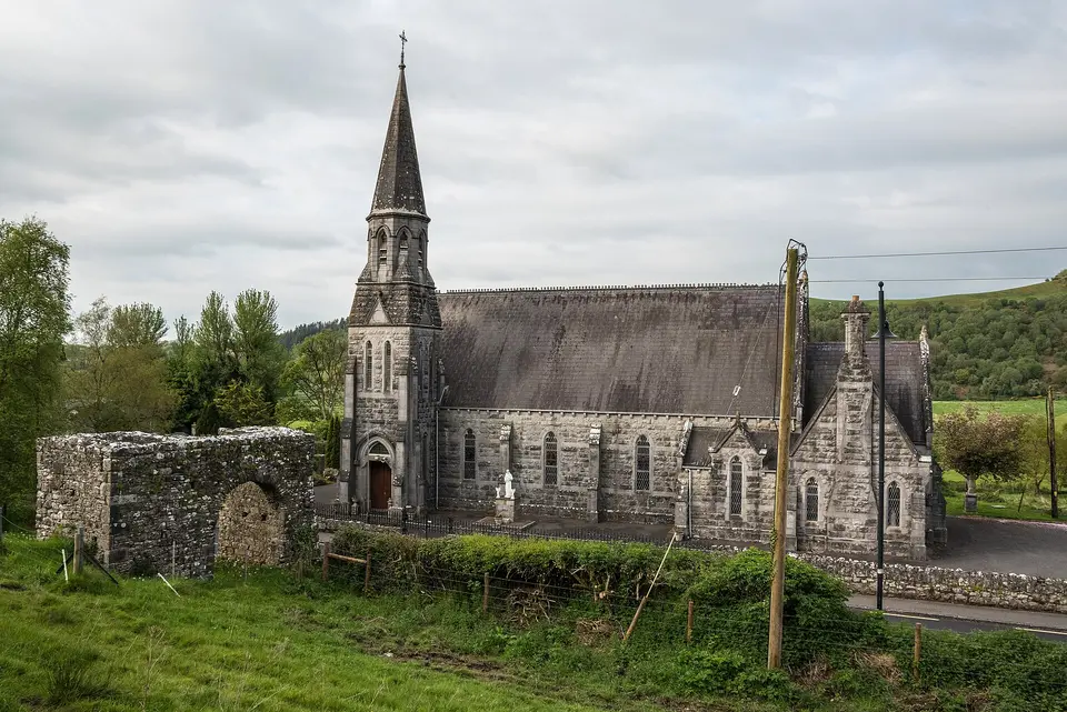 County Westmeath, St Feichin's church.
