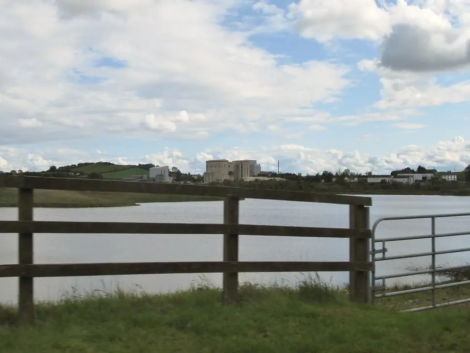 Creamery on the shores of Lough Egish near Castleblayney