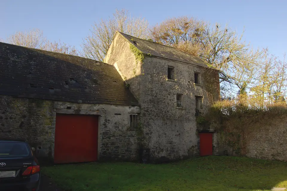 This building was once a mill, later the creamery in Urlingford. It stands on private land, but photographic permission was got verbally on site.