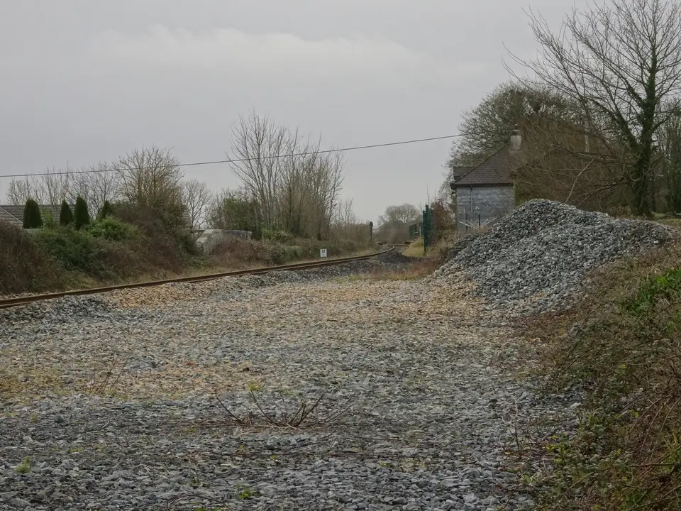 Crusheen railway station (site), County Clare (geograph 6347968)
