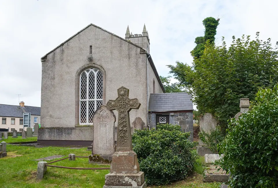 St. Buadan's Church as seen from east.