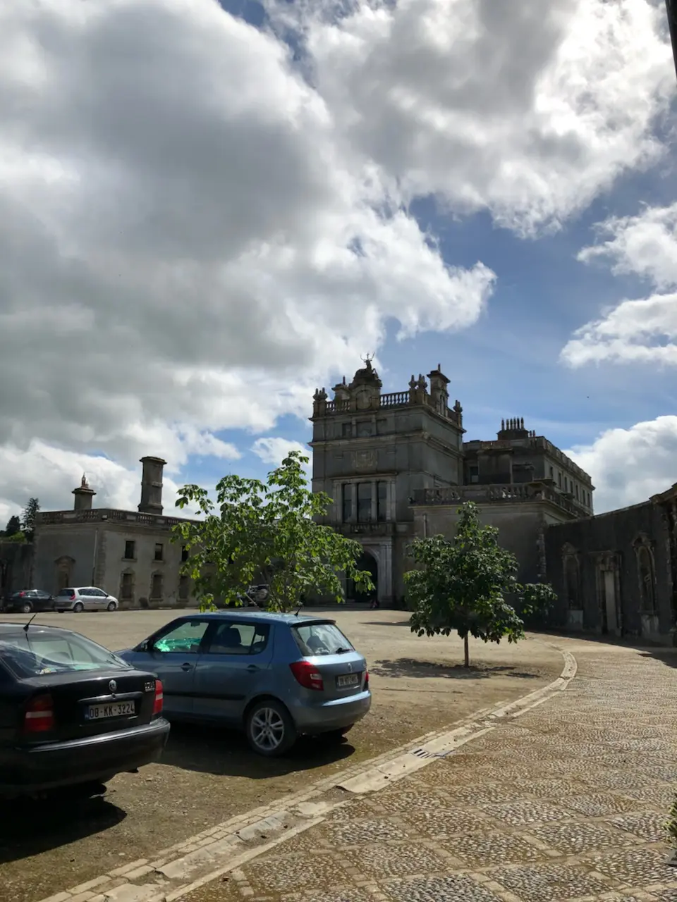 Curraghmore main house June 2018, taken with an iPhone.
