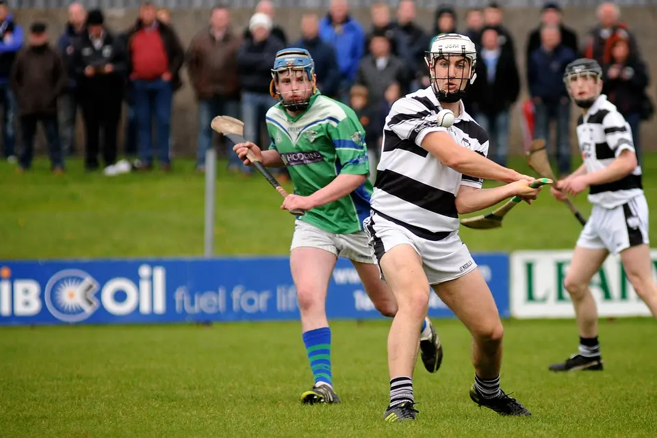 Daithí Burke in action for Turloughmore against Tynagh/Abbey-Duniry in the 2014 Galway Senior Hurling Championship at Loughrea