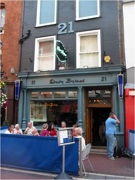 Davy Byrne’s pub, Dublin, Ireland.