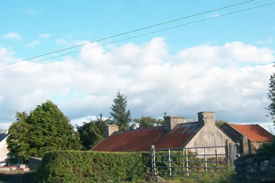 Derelict farmstead at Kilkeeran, Ballaghaderreen
