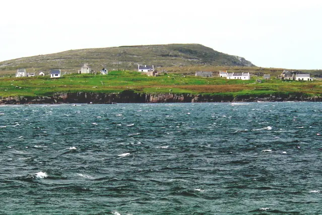 Derrybeg Gola Island from pier on Gweedore Bay geograph.org.uk 1178446