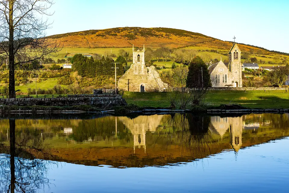 While on route to Dublin, I stopped off across from Baltinglass Abbey.