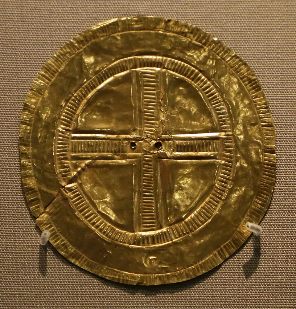 Prehistoric goldware in the National Museum of Ireland, Kildare Street