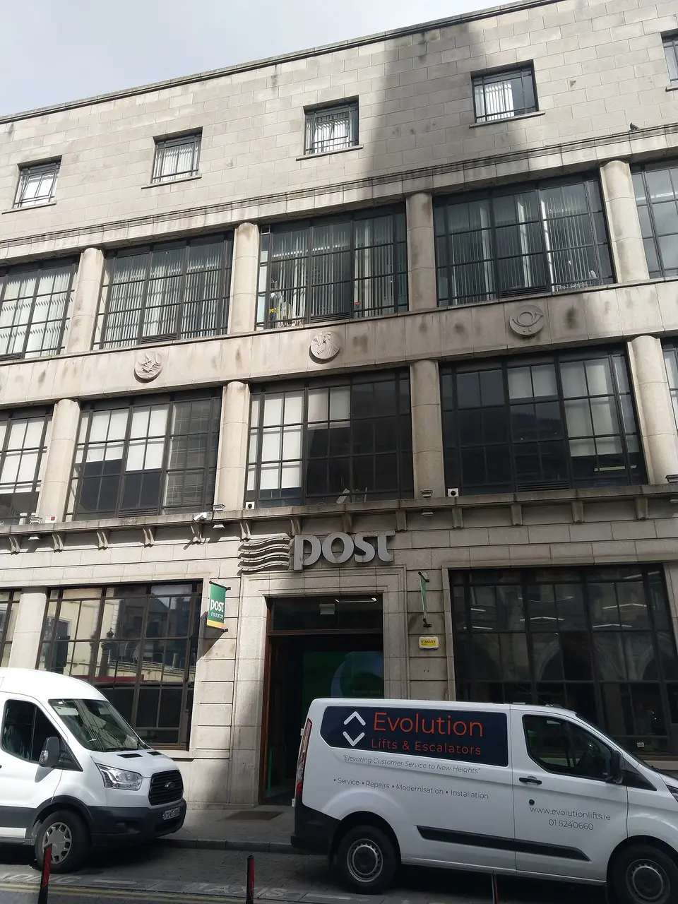 Dublin, Andrew Street Post Office.