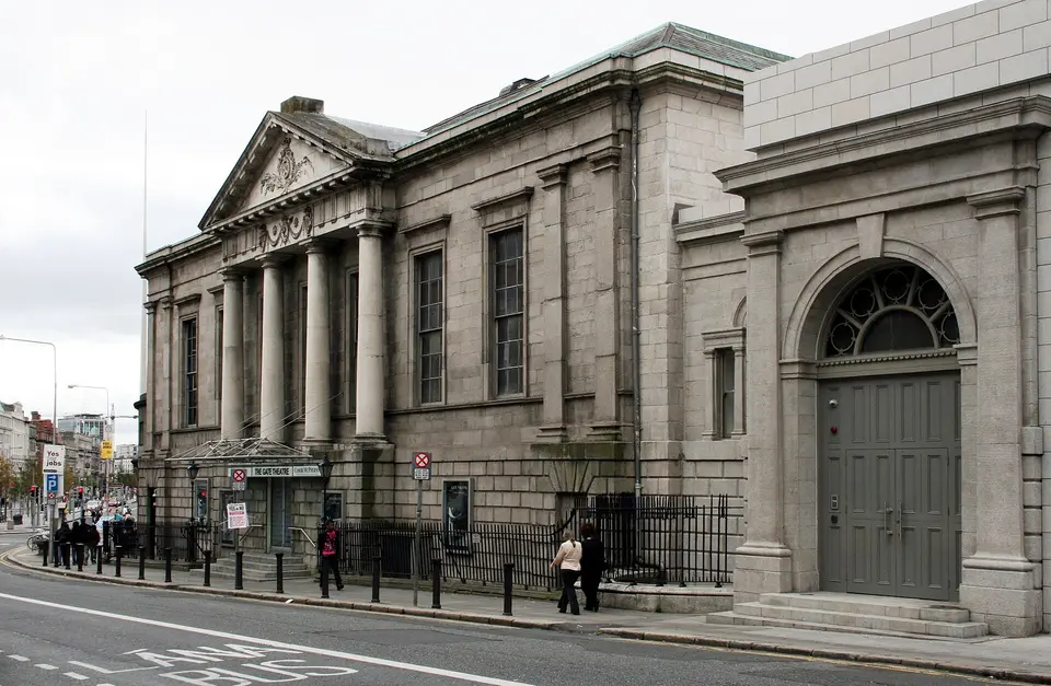 Gate Theatre, Dublin, photographed in 2009. The image shows the venue, not this production.