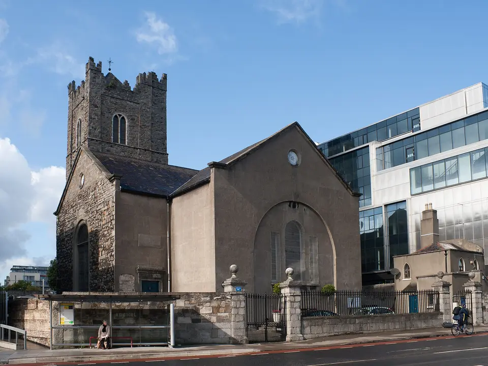 St. Michan's Church as seen from Church Street.