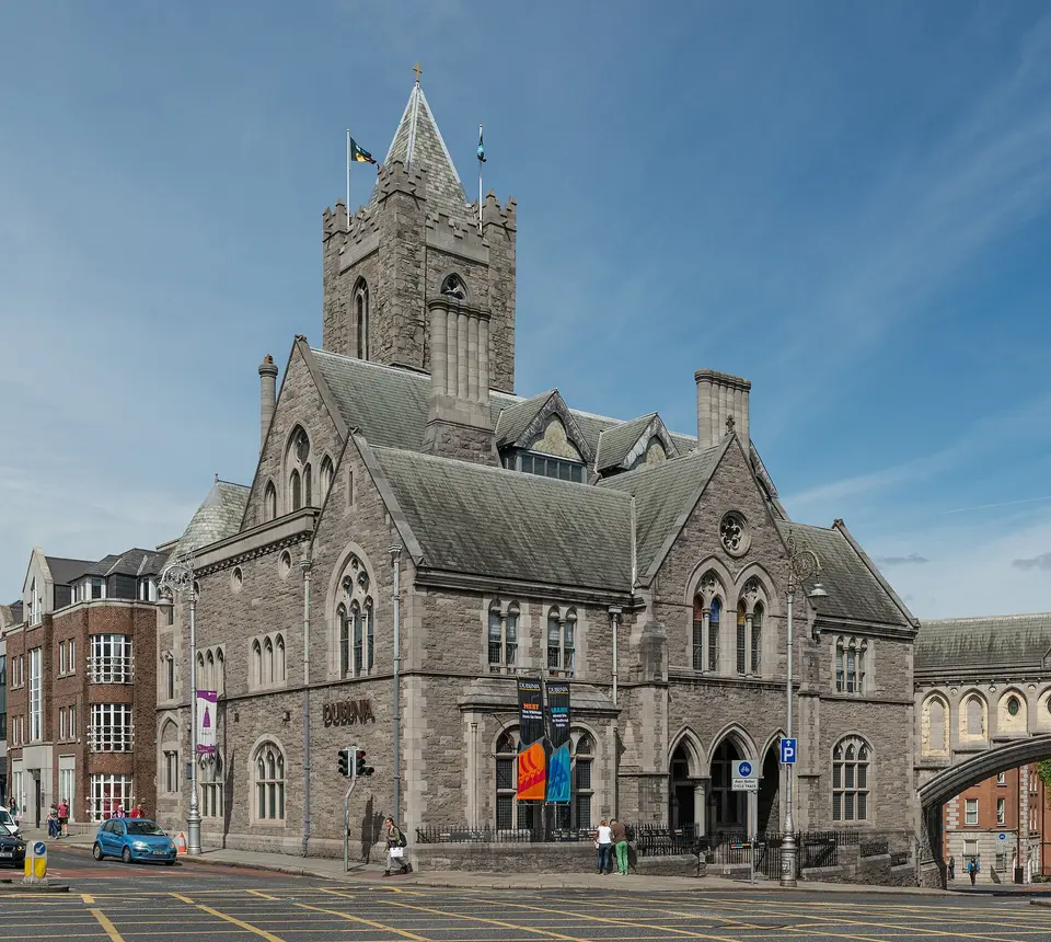 A southeast view of Synod Hall, Dublin