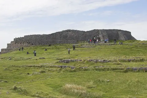 Dún Aengus, prehistoric fort on the island of Inishmore.