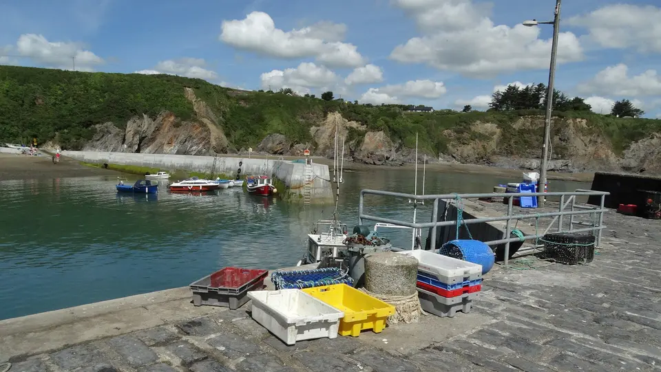 Dunabrattin (Boatstrand) Harbour - Co Waterford