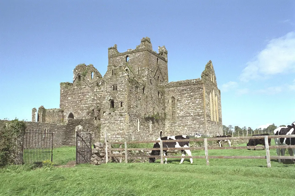 Dunbrody Abbey, County Wexford, Ireland South-east view of Dunbrody Abbey.