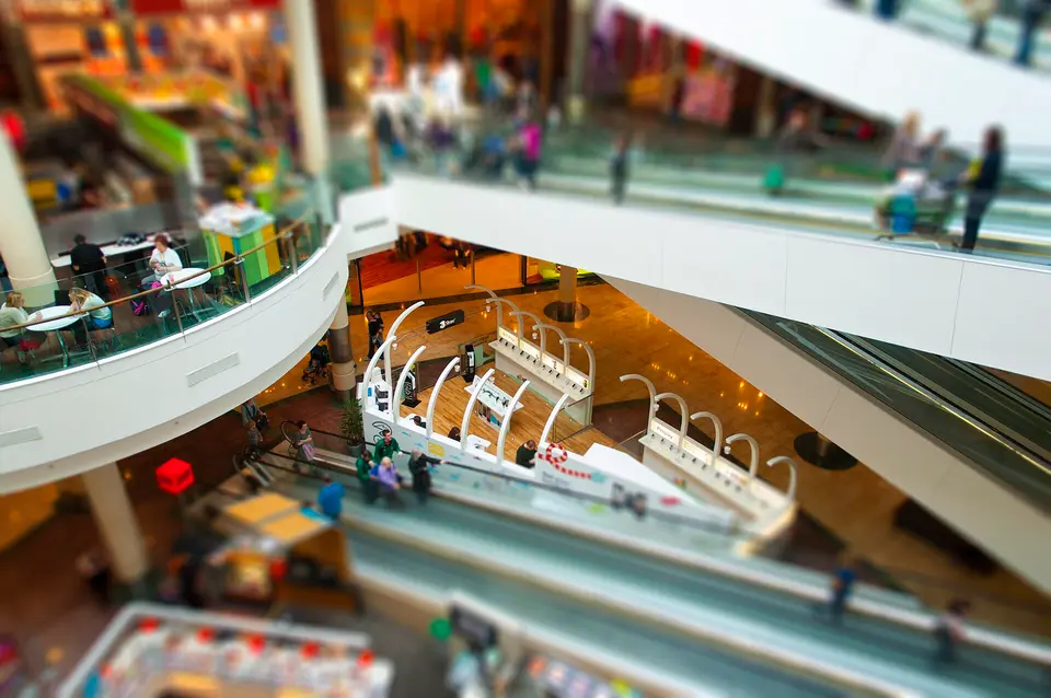 Miniature fake (tilt-shift) of the Dundrum shopping centre. Just a quick test of the new Photoshop CS6 Tilt-Shift blur filter.