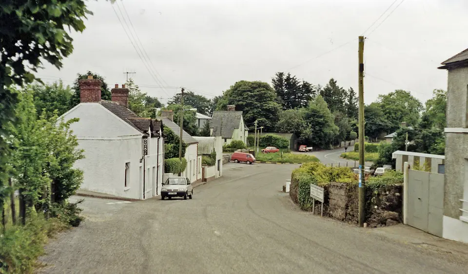 Dungourney, on Tallow - Middleton road (L34). View southward, towards Middleton.
