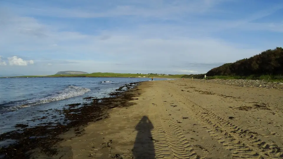 Dunmoran Strand, Co Sligo - view E along beach