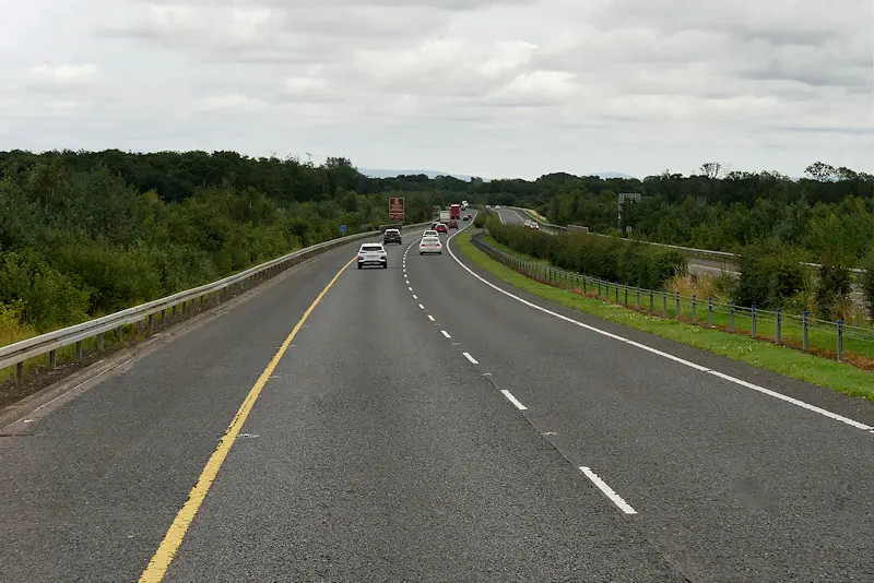 Eastbound M7, Monasterevin Bypass