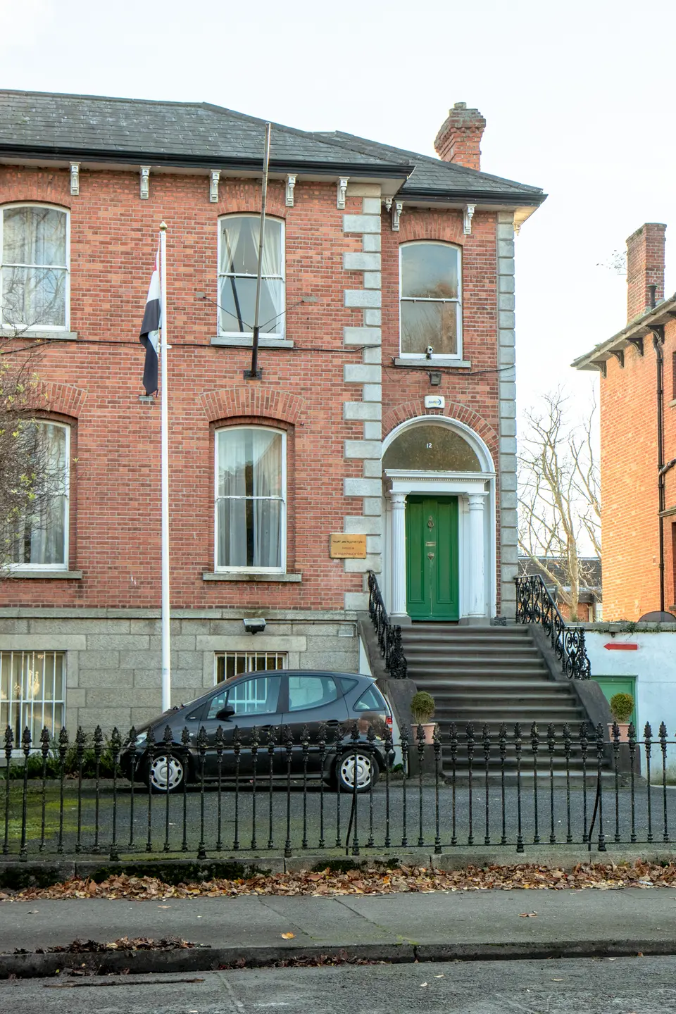 Exterior of the Embassy of Egypt in Dublin