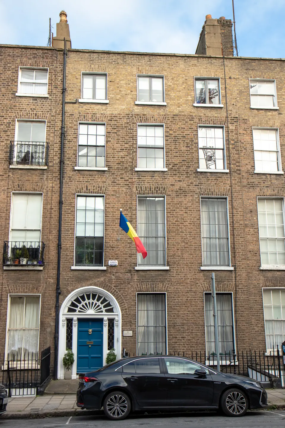 Exterior of the Embassy of Moldova in Dublin, Ireland