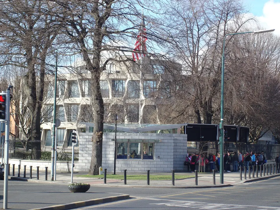 Embassy of the United States in Dublin, Ireland
