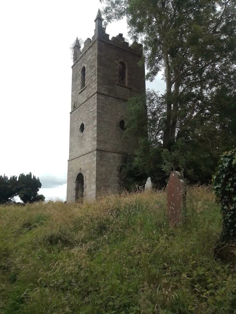 Emlaghfad Church ruins, south and west faces, Ballymote, County Sligo (20220721 175059 655)