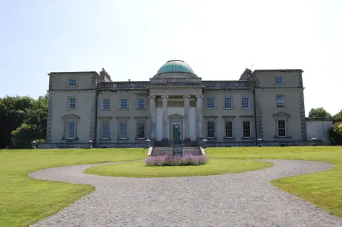 Emo Court at mid-afternoon on a fine sunny day in July 2013.