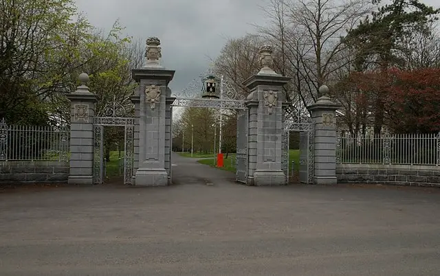 Entrance gate to St Finian's College, Mullingar
