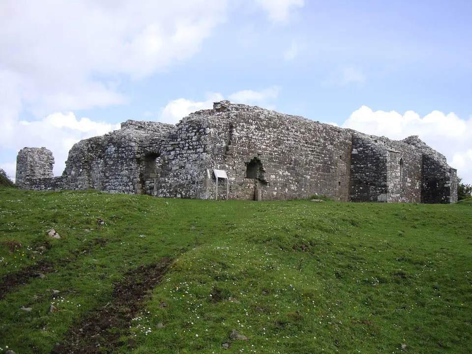 Photograph of the remains of Errew Abbey, Co. Mayo, Ireland