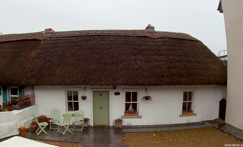thatched cottage "Fair View" in Dunmore East. NIAH ref. no. 22817039.