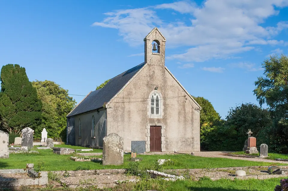 St. Mogue's Church, looking east.