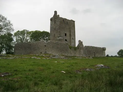 en:Fiddaun Castle near en:Tubber, en:County Galway, en:Ireland. Photo credit James Britton, May 2008.