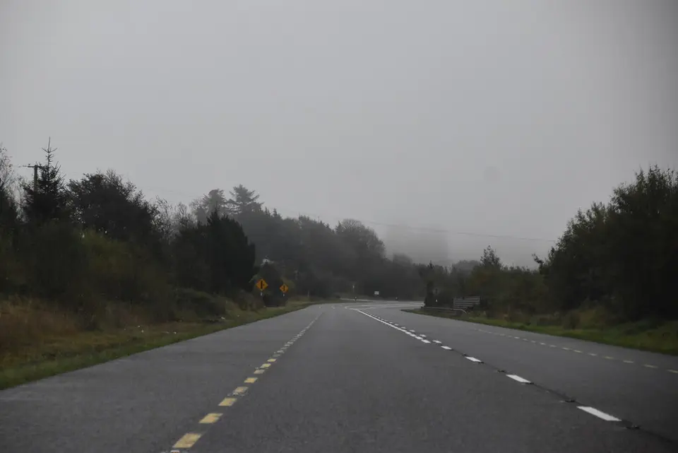 Foggy day on the N5