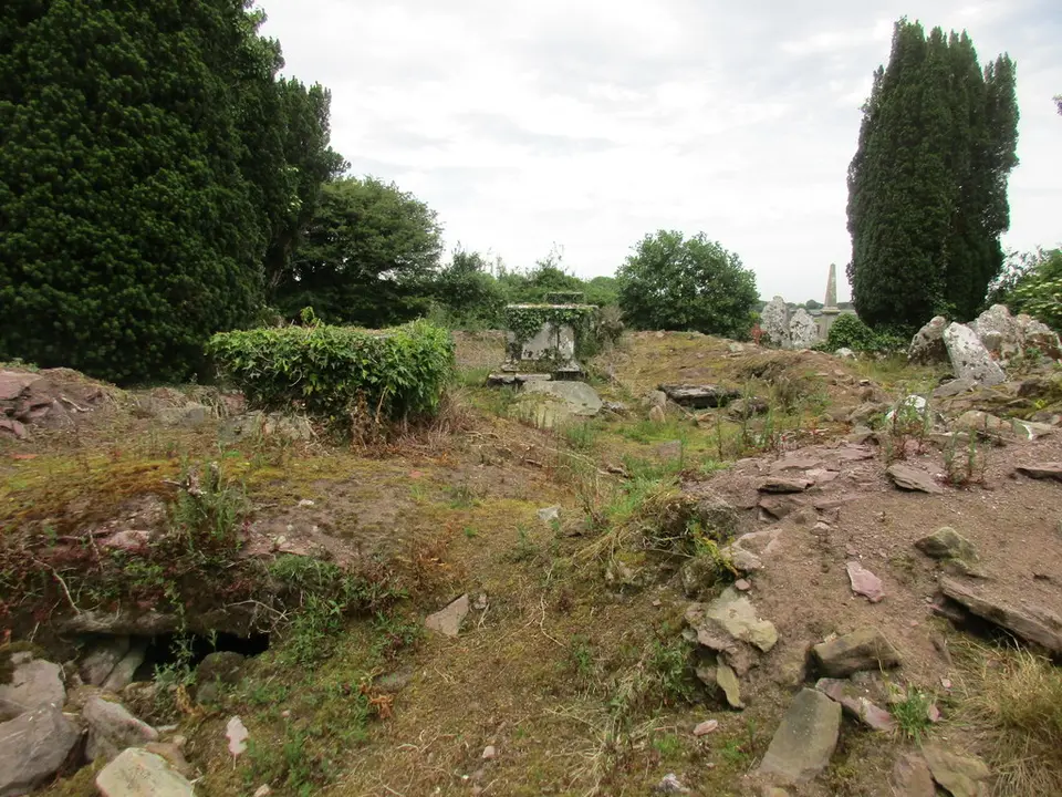 Foundations of an abandoned church