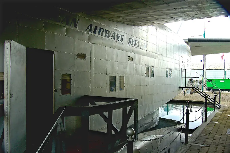 Foynes - Main Street (N69) - Foynes Flying Boat Museum - B314 Replica Interior