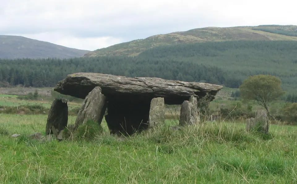 Wedge Tomb loccated in Glantane, Co Cork, Ireland