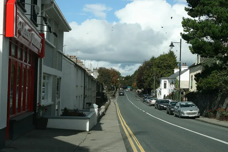 Glassan, County Westmeath, near to Glasan, Westmeath, Ireland. Main St.