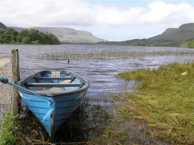Glenade Lough I had it all to myself and had a quick cup of tea