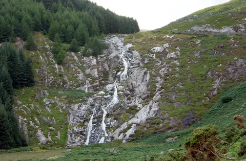 Glenmacnass waterfall from the south.