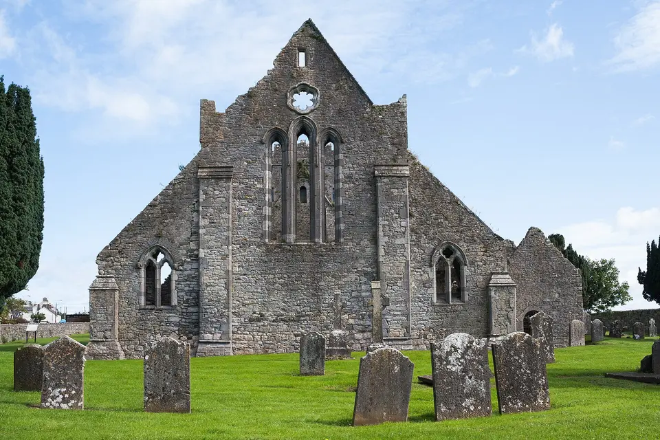 West gable of St. Mary's Church, Gowran.