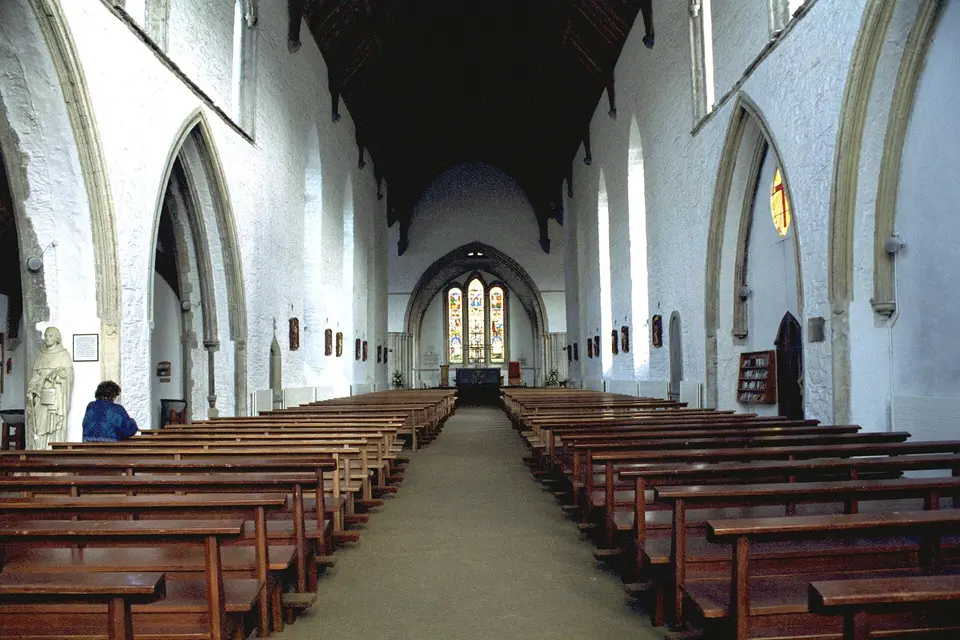 View of the Nave, looking east.