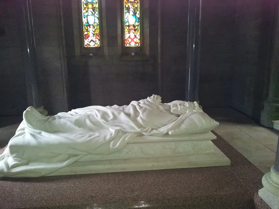 Ground floor of the ffrench Mausoleum, Monivea, County Galway