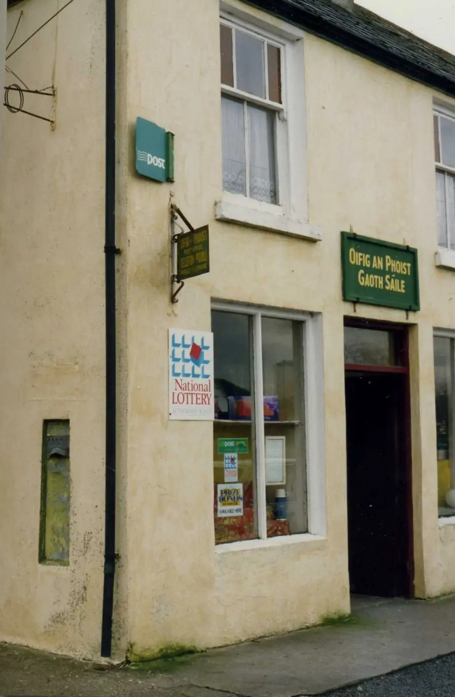 gweesalia post office, Mayo Gaeltacht
