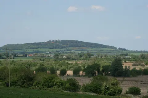 The Hill of Allen in County Kildare, Ireland.