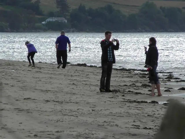 Holiday-makers, Lisfannon Beach