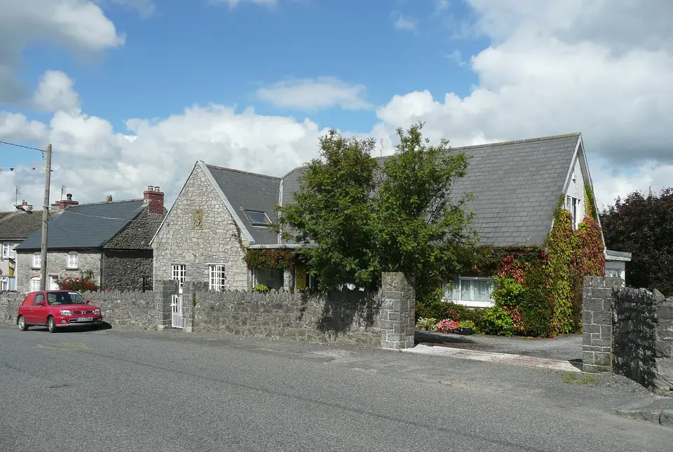 House in converted school buildings