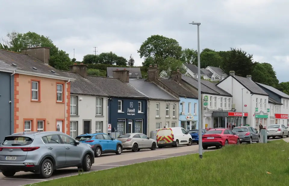 Houses and businesses at Whitegate